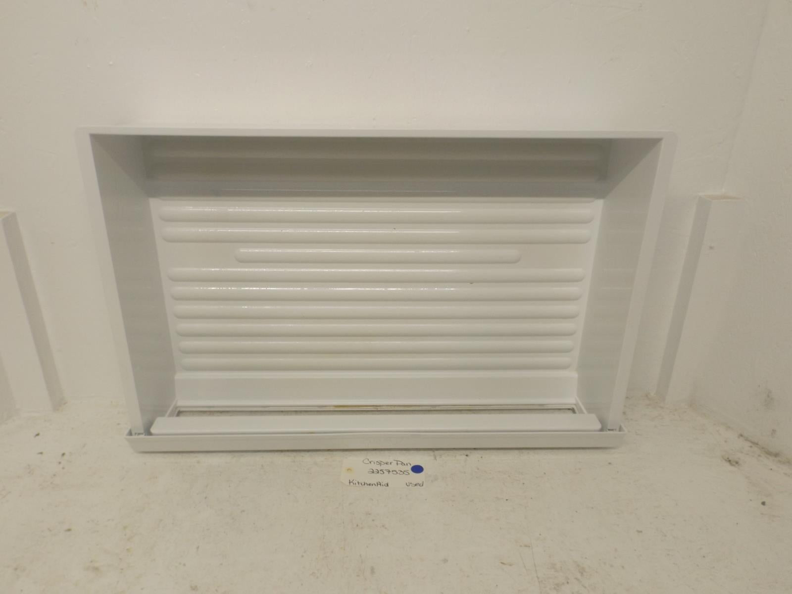 KitchenAid Refrigerator 2257535 Crisper Pan Used KitchenAid Refrigerator 2257535 Crisper Pan Used
